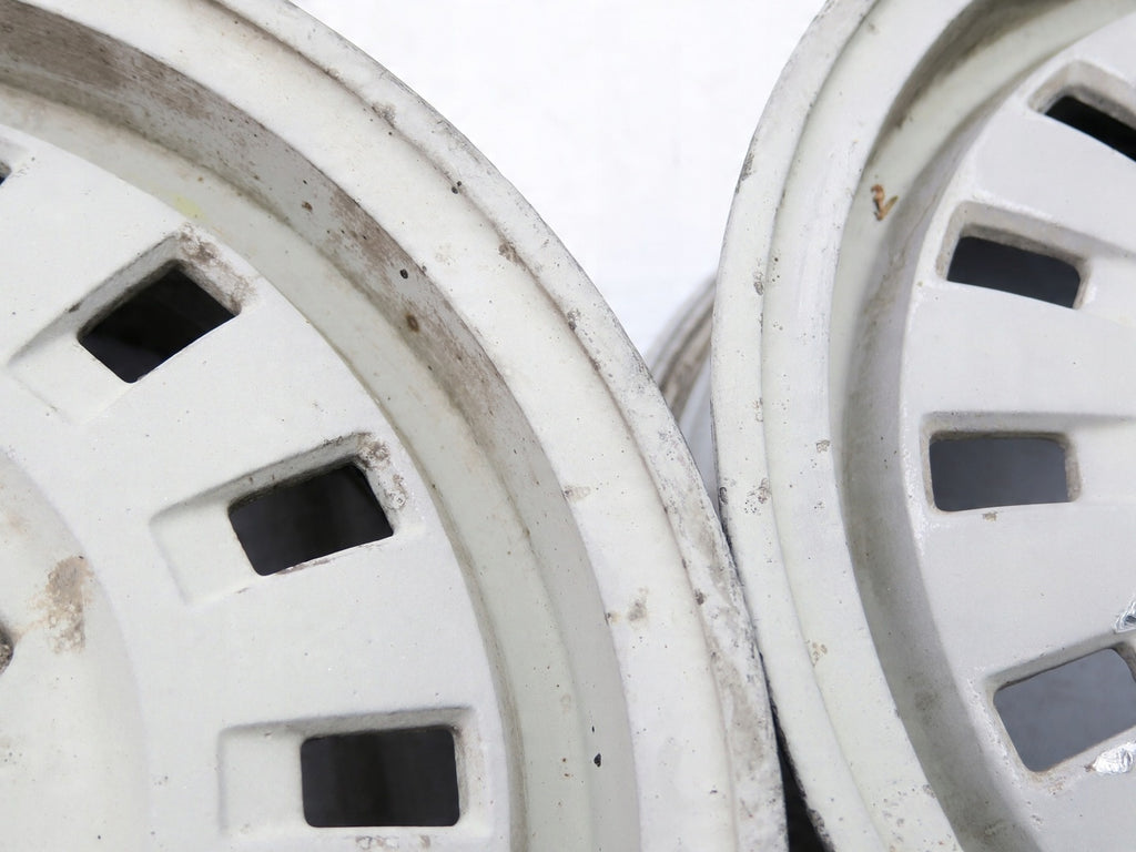 2x Alufelge 13 Zoll 5.5" 4x100 36ET Glanz Renault 11 Rim Wheel