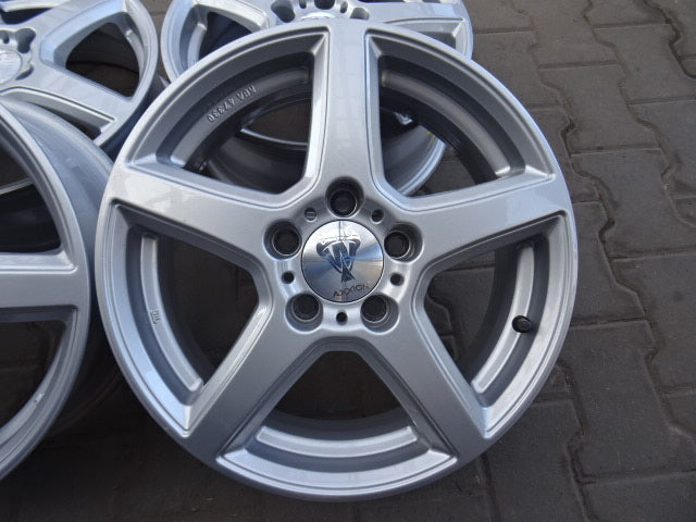 4x Alufelge 16 Zoll 6.0" 5x112 46ET Audi A3 Rim Wheel FEL5721810396fb