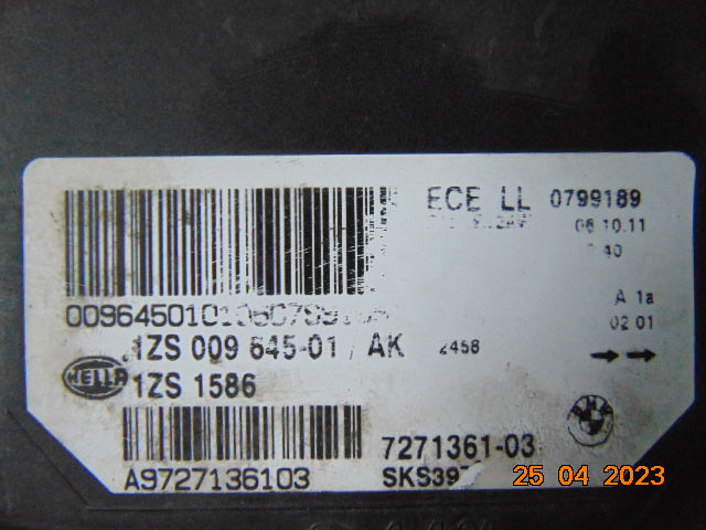 Frontscheinwerfer BMW X6 E71 7271361-03 Xenon Links Scheinwerfer Headlight SCH7502631480ra