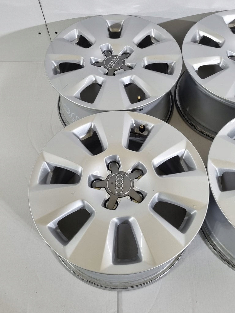 4x Alufelge 16 Zoll 7.5" 5x112 37ET Glanz Silber 4G0601025 Audi Rim Wheel FEL5117875137xc