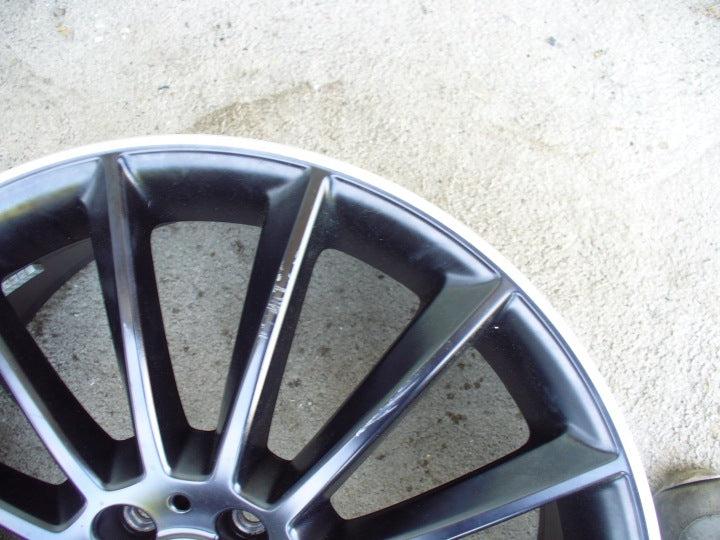 1x Alufelge 19 Zoll 8.5" 5x112 55ET A1184010300 Mercedes-Benz Cla X118 C118 FEL2215183910zr
