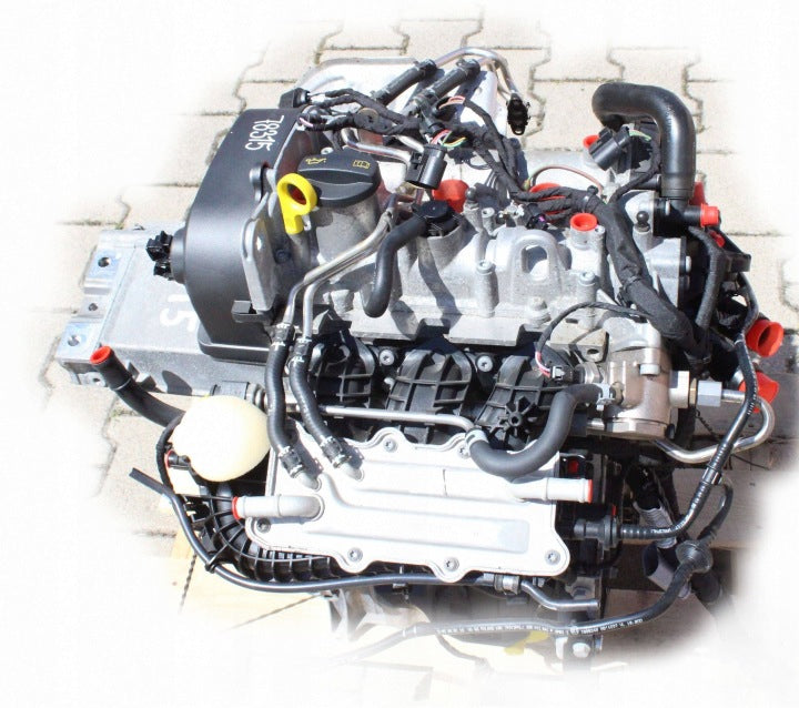 Motor VW Polo CHZ CHZJ CHZL 04C100098J 04C100098DX 42TKm 2018 Benzin Komplett MOT9347488173gl