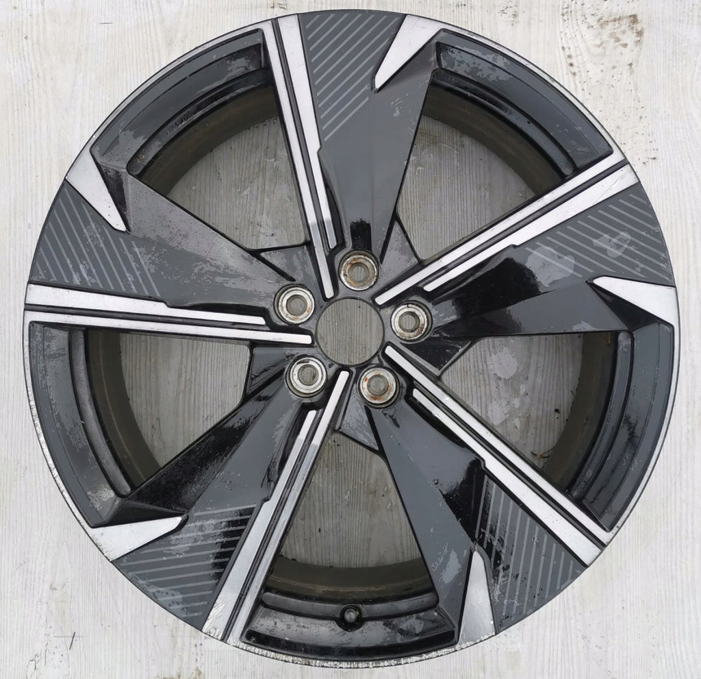 1x Alufelge 20 Zoll 8.5" 5x108 45ET Glanz Schwarz 9837449277 Peugeot 508 FEL3528902591gt