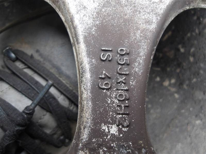 4x Alufelge 16 Zoll 6.5" 5x110 49ET 4909164 Saab 93 9-3 Rim Wheel FEL1413403465nn