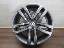 Laden Sie das Bild in den Galerie-Viewer, 4x Alufelge 18 Zoll 7.5&quot; 5x112 51ET Glanz Grau 5G0601025AF VW Golf Vii Rim Wheel