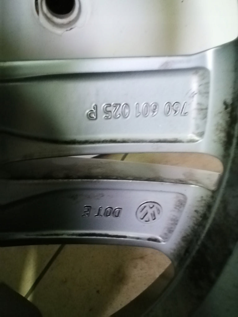 1x Alufelge 19 Zoll 8.5" 5x112 28ET Graphit 760601025P VW Rim Wheel FEL8046955264sr