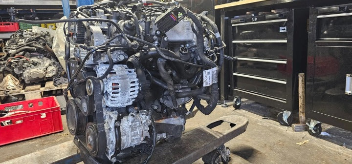 Motor Audi A4 DET 2.0 TDI 190PS 140kW 125TKm 2017 Diesel Engine Unkomplett MOT8332328099vy