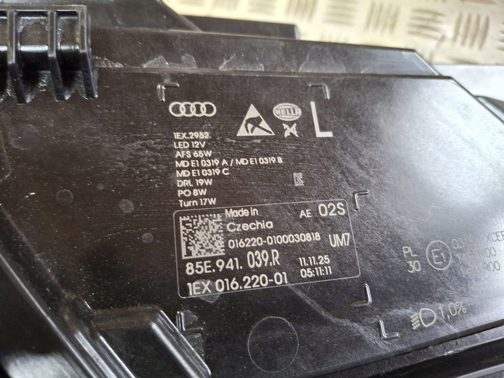 Frontscheinwerfer Audi E-Tron 85E941039R LED Links Scheinwerfer Headlight SCH5482635450vd