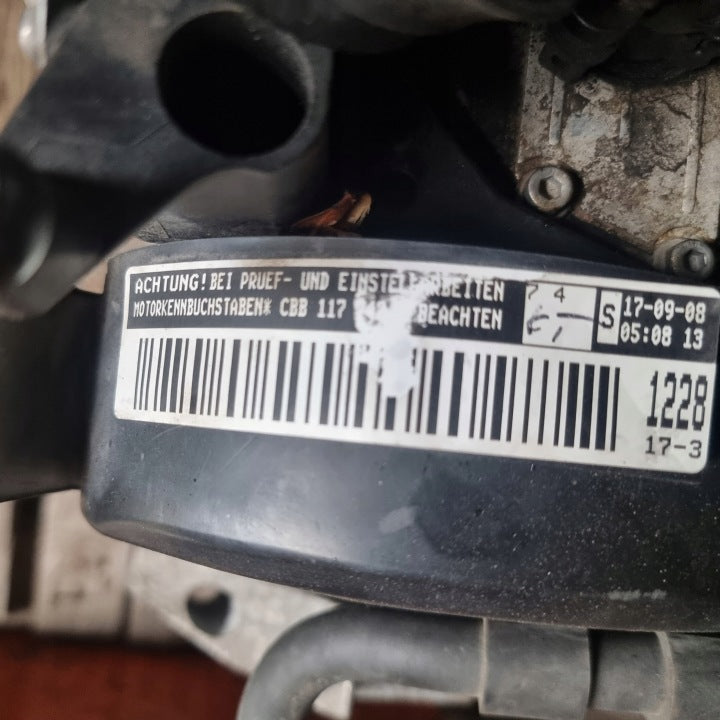 Motor VW Passat Tiguan CBB 2.0 170PS 236TKm 2008 Diesel Engine Komplett MOT8307621996dw