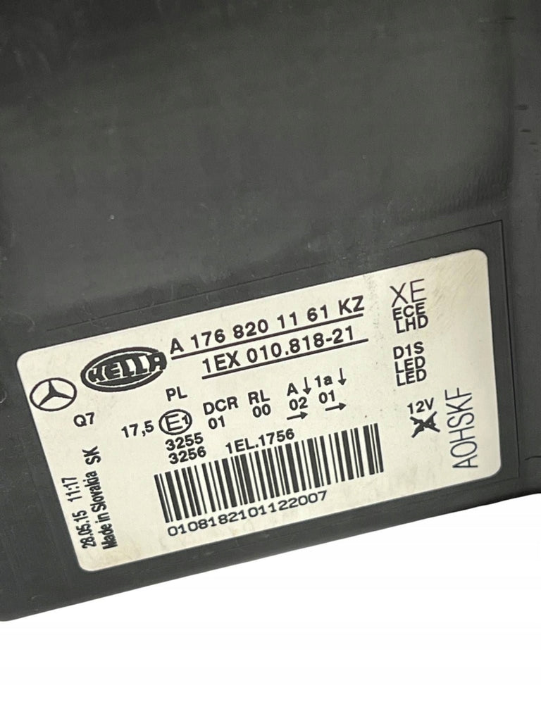 Frontscheinwerfer Mercedes-Benz W176 A1768201161 Xenon Links Headlight SCH3627382889xw
