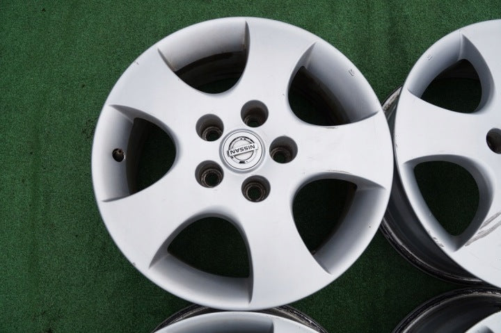 4x Alufelge 16 Zoll 6.5" 5x114.3 40ET Nissan Qashqai Primera P12 Rim Wheel FEL2534644943xm
