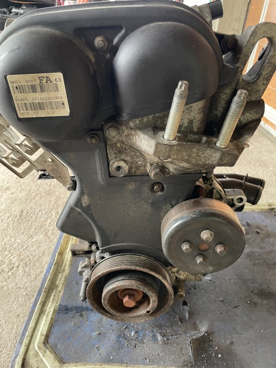 Motor Ford Fiesta II Fbd BM5G 1.6 97PS 71kW Benzin Engine Unkomplett MOT1750012318ky