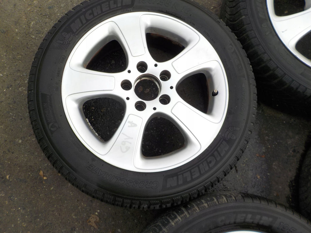4x Alufelge 15 Zoll 6.0" 5x112 46ET A1694011002 Mercedes-Benz W169 Rim Wheel FEL5101254315bn