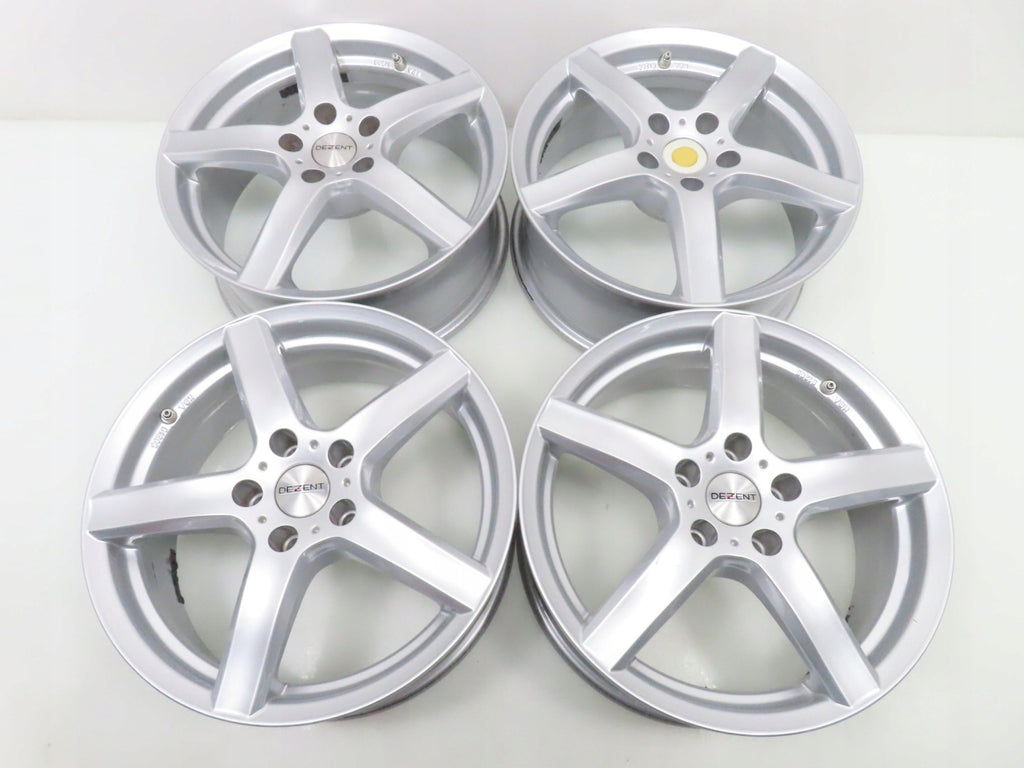 4x Alufelge 17 Zoll 7.0" 5x112 43ET Silber KBA51285 Audi I Rim Wheel FEL4540876996qc