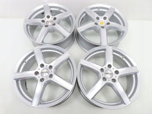 Laden Sie das Bild in den Galerie-Viewer, 4x Alufelge 17 Zoll 7.0" 5x112 43ET Silber KBA51285 Audi I Rim Wheel FEL4540876996qc