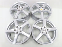 Laden Sie das Bild in den Galerie-Viewer, 4x Alufelge 17 Zoll 7.0" 5x112 43ET Silber KBA51285 Audi I Rim Wheel FEL4540876996qc