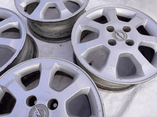 Load image into Gallery viewer, 4x Alufelge 15 Zoll 6.0" 4x100 49ET Glanz Silber 24407168 Opel Astra Corsa FEL7375405685db