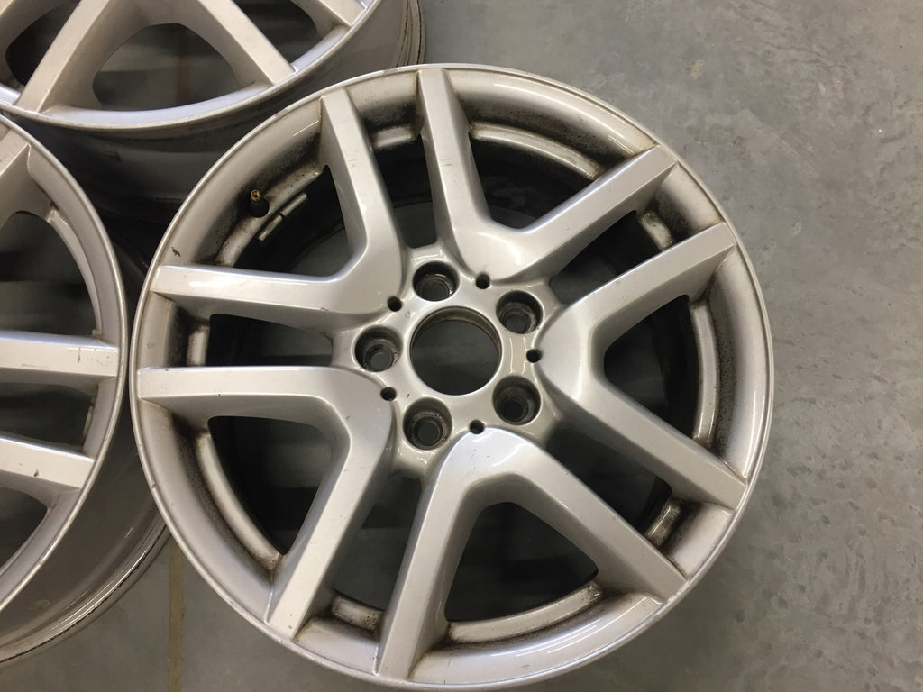 1x Alufelge 17 Zoll 7.5" 5x120 40ET Glanz Silber 6761929 BMW E53 Rim Wheel