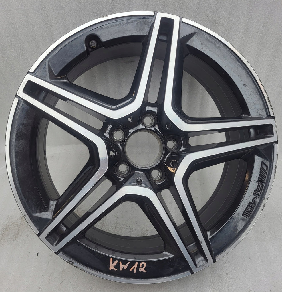 1x Alufelge 18 Zoll 7.5" 5x112 49ET A1774011500 Mercedes-Benz Cla C118 Rim Wheel FEL5361411540bx
