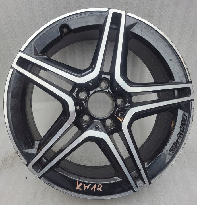 1x Alufelge 18 Zoll 7.5" 5x112 49ET A1774011500 Mercedes-Benz Cla C118 Rim Wheel FEL5361411540bx