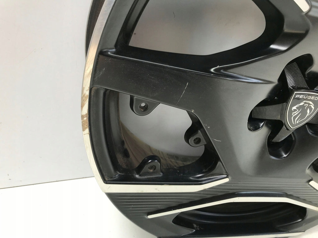 1x Alufelge 20 Zoll 8.0" 5x108 43ET Glanz Schwarz 9842669880 Peugeot 3008 FEL8233430921pa