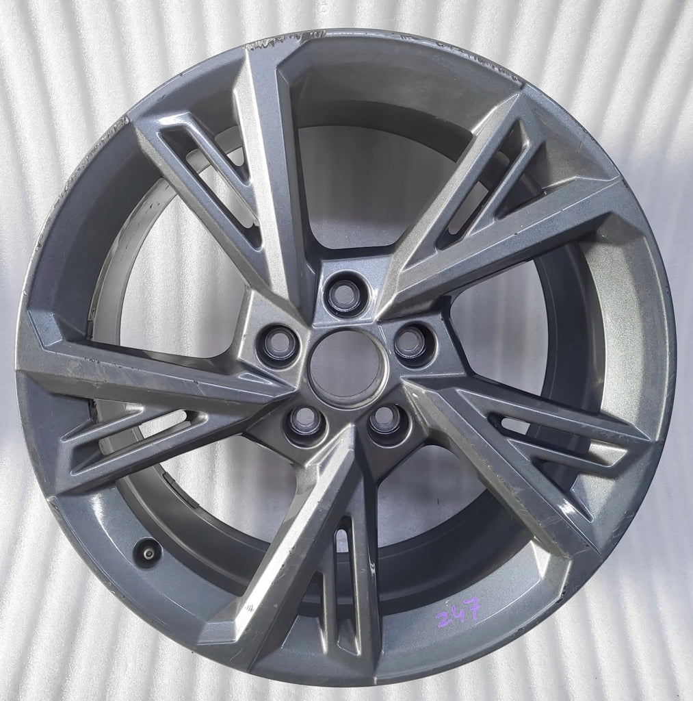 1x Alufelge 18 Zoll 8.0" 5x112 46ET Glanz Grau 8Y0601025G Audi Rim Wheel FEL3834587492wm