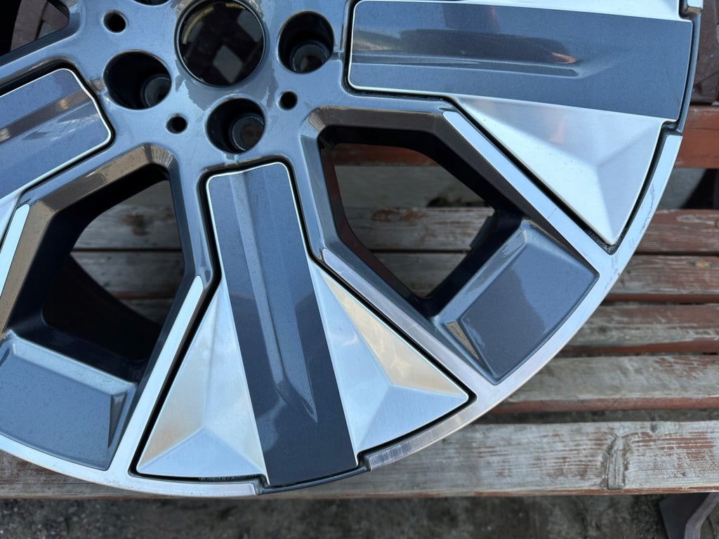 1x Alufelge 21 Zoll 9.0" 5x112 36ET Glanz Graphit 5A41F90 BMW Ix Rim Wheel FEL3228297590vd