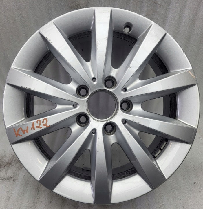 1x Alufelge 16 Zoll 6.5" 5x112 49ET A2464010500 Mercedes-Benz W176 Rim Wheel FEL2576175241sm