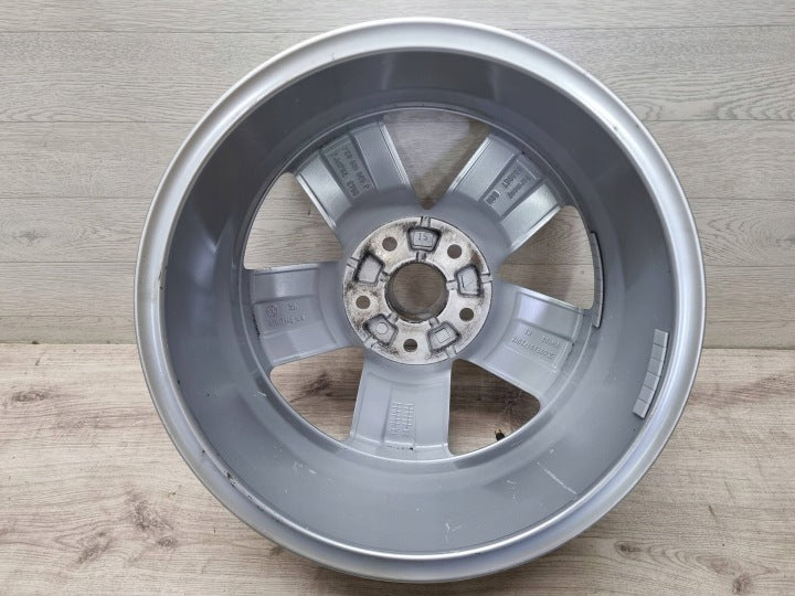 1x Alufelge 17 Zoll 7.0" 5x120 55ET Glanz Silber 7E0601025P VW Multivan FEL6221136681km