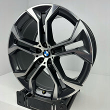 Load image into Gallery viewer, 1x Alufelge 21 Zoll 10.5" 5x112 43ET Glanz Graphit 6885460 BMW G05 G06 Mg FEL2930447179xc