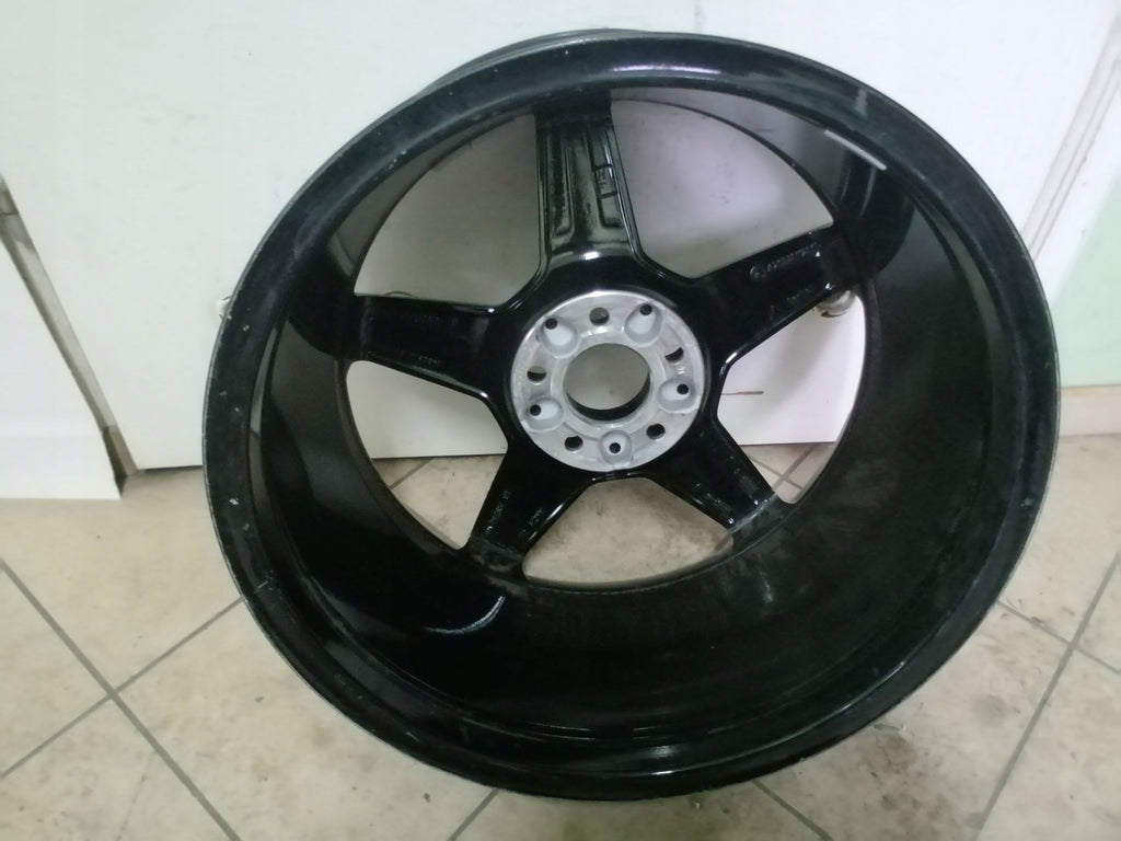 1x Alufelge 18 Zoll 8.5" 5x112 49ET Schwarz A2054011200 Mercedes-Benz Amg