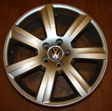 Load image into Gallery viewer, 1x Alufelge 18 Zoll 7.5" 5x112 40ET Glanz Silber 3D0601025AM VW Phaeton FEL9717240553kl