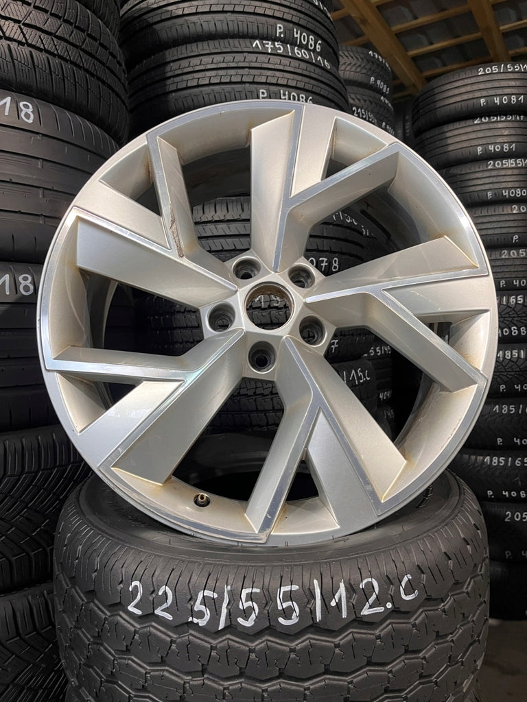1x Alufelge 19 Zoll 7.0" 5x112 43ET Glanz 565601025F Skoda Kodiaq Rim Wheel FEL3150144920qw