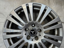 Load image into Gallery viewer, 1x Alufelge 17 Zoll 7.5&quot; 5x112 45ET A2074010102 Mercedes-Benz Coupe Rim Wheel