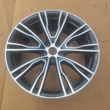 Laden Sie das Bild in den Galerie-Viewer, 1x Alufelge 21 Zoll 8.0" 5x112 30ET Glanz Graphit 8043670 BMW X3 G01 G02 Mg FEL7087633631ue