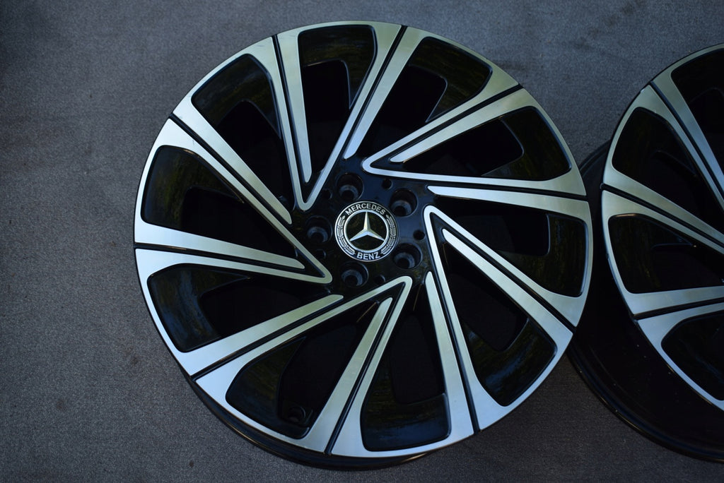 1x Alufelge 19 Zoll 8.5" 5x112 35ET Schwarz A2144013000 Mercedes-Benz Rim Wheel FEL4600039008ov