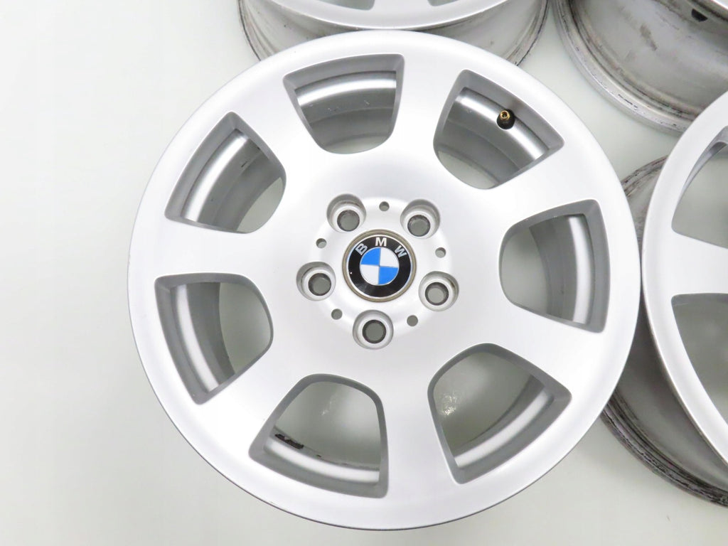 4x Alufelge 16 Zoll 7.0" 5x120 20ET Silber 6762000 BMW E60 Rim Wheel FEL3011386930dt
