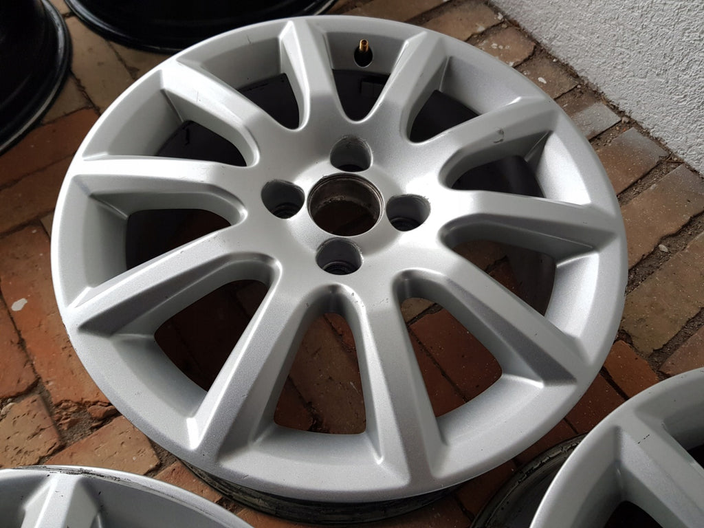 1x Alufelge 16 Zoll 6.5" 4x100 37ET Silber 543212 Opel Astra H Corsa E D FEL9311519042tk