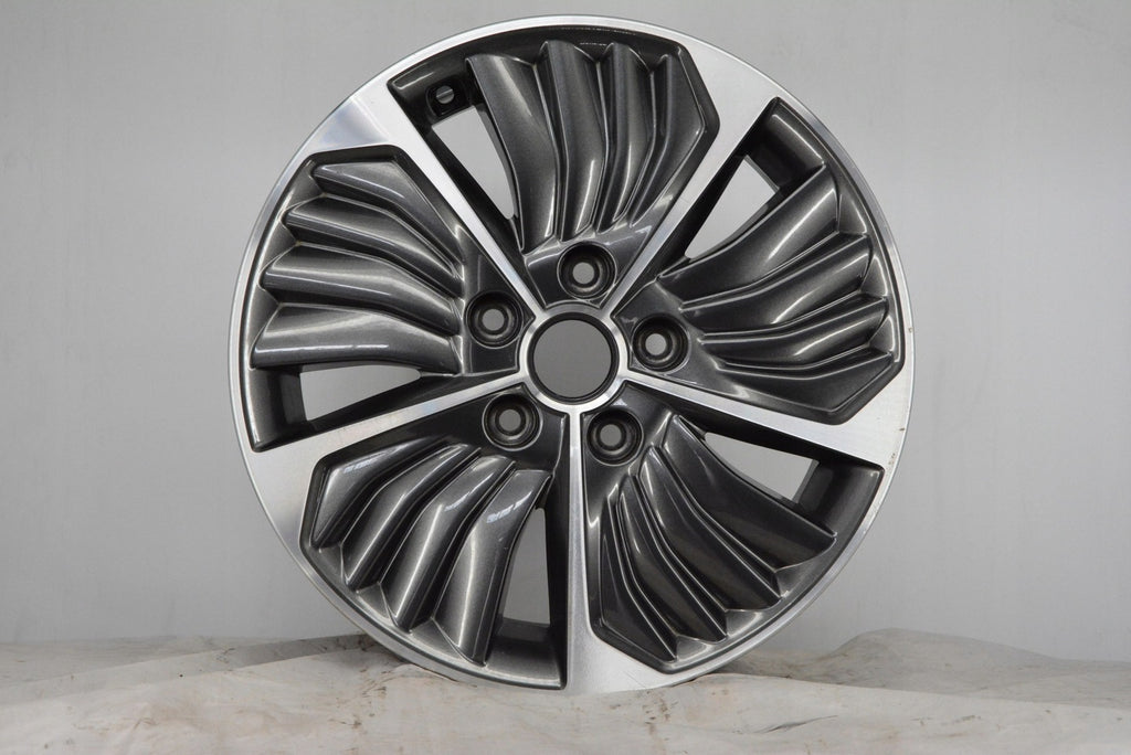 1x Alufelge 16 Zoll 6.5" 5x114.3 50ET Glanz Grau 52910-G2700 Hyundai Ioniq Mg