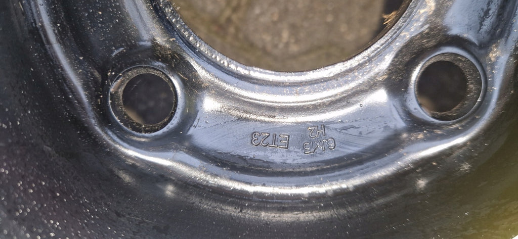 1x Alufelge 15 Zoll 6.0" 4x108 23ET 9673773577 Peugeot 208 Rim Wheel FEL1796635635yz