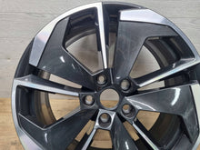 Load image into Gallery viewer, 1x Alufelge 18 Zoll 7.5" 5x112 48ET Glanz Schwarz 5E3601025N Skoda Octavia I FEL8333061733ag