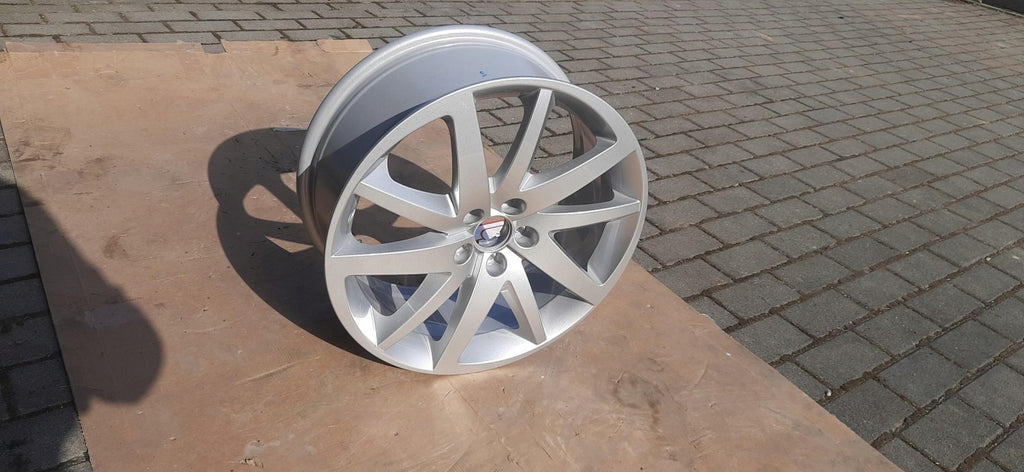 1x Alufelge 17 Zoll 7.0" 5x100 43ET Glanz Graphit 6J0601025P Seat Ibiza IV I FEL6560764486ij