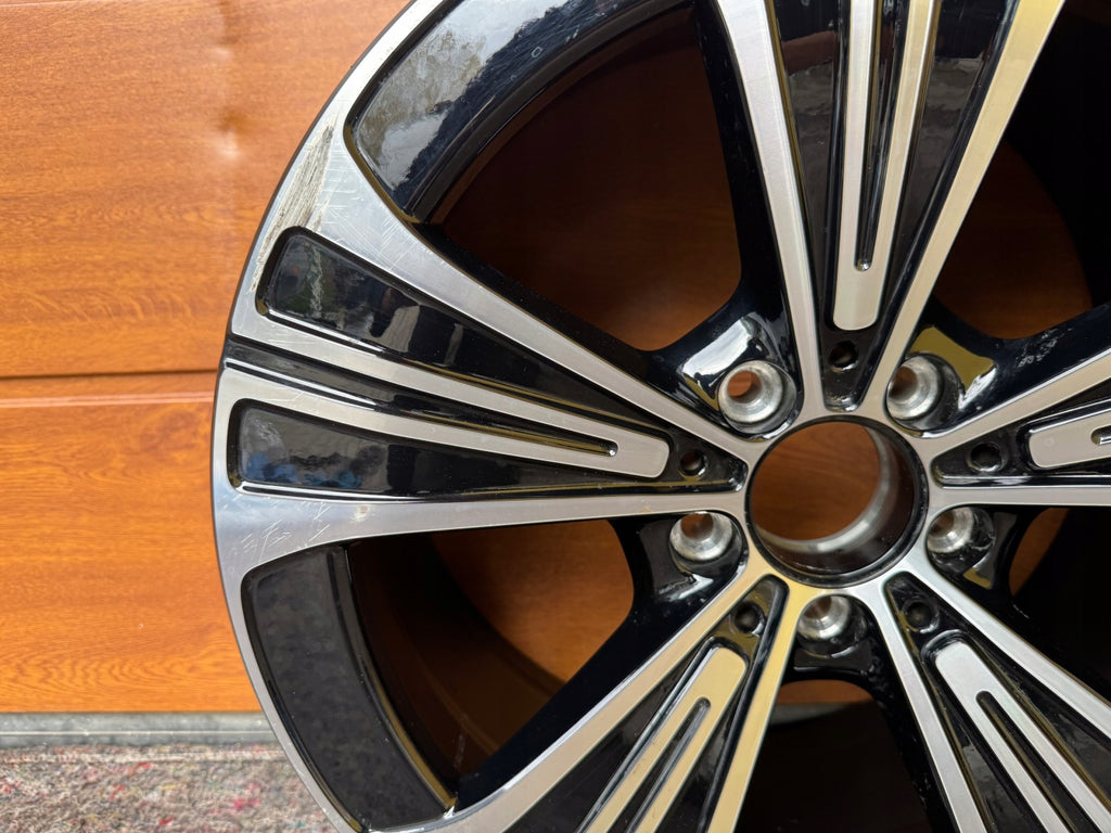 1x Alufelge 18 Zoll 8.0" 5x112 32 5ET Glanz Schwarz A2144012200 Mercedes-Benz FEL7160898544qw