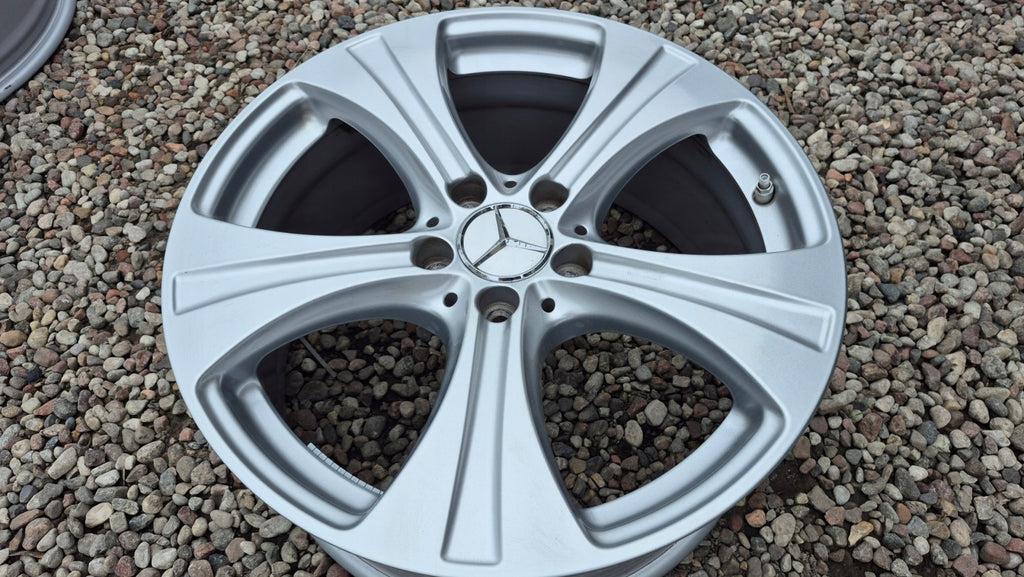 4x Alufelge 18 Zoll 8.0" 5x112 38ET Glanz Silber A2534010800 Mercedes-Benz Glc FEL5359219245ol