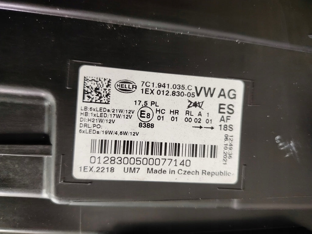 Frontscheinwerfer VW Crafter 7C1941035C Full LED Links Scheinwerfer Headlight SCH8011377089sm