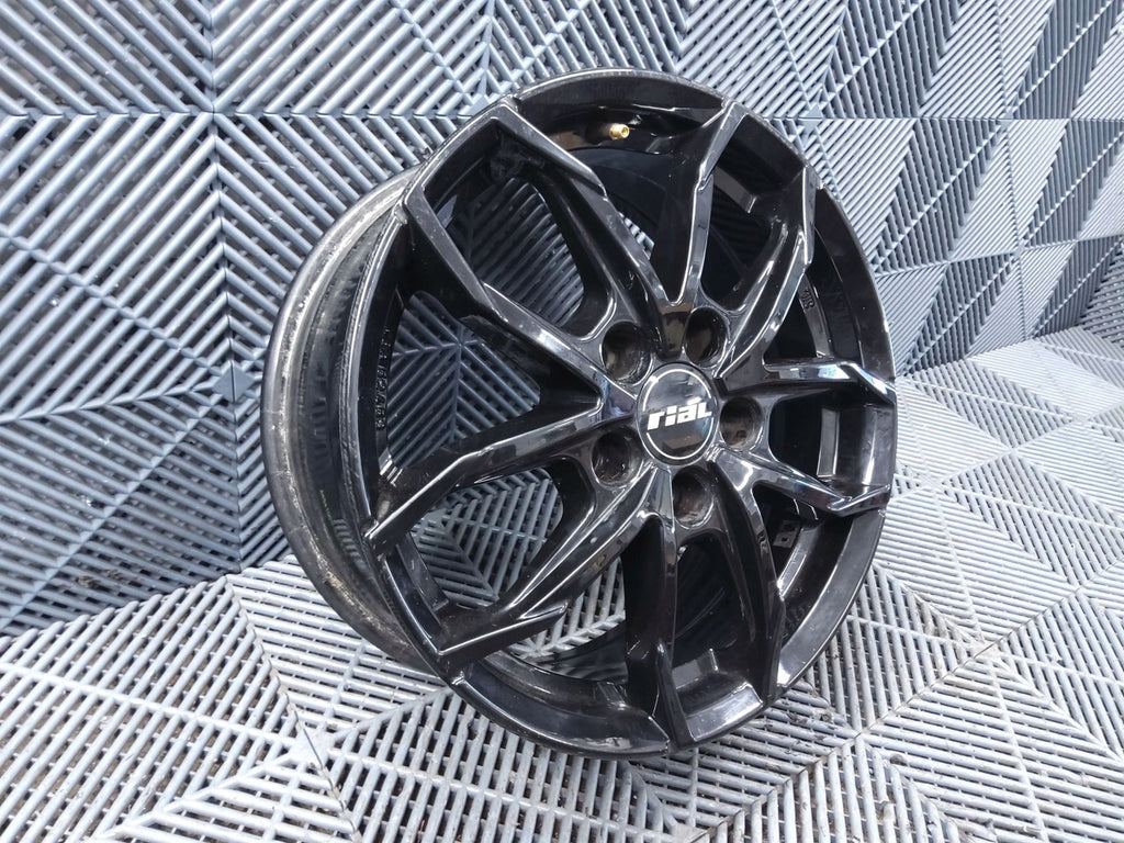 1x Alufelge 16 Zoll 5x100 KBA52453 VW Golf VI I Rim Wheel FEL4641881619vk