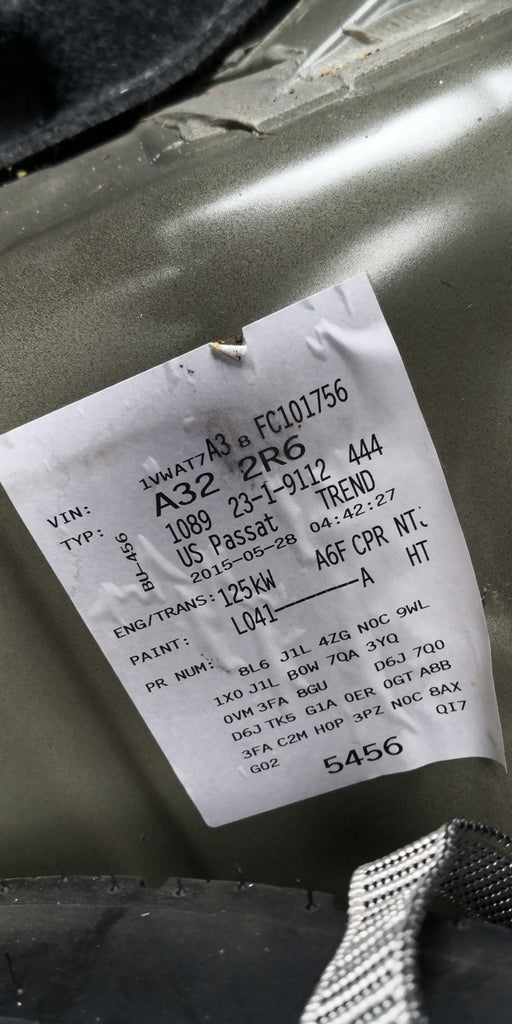 Motor VW Passat B7 New Beetle CPR 1.8 TSI 170PS Benzin Engine Unkomplett