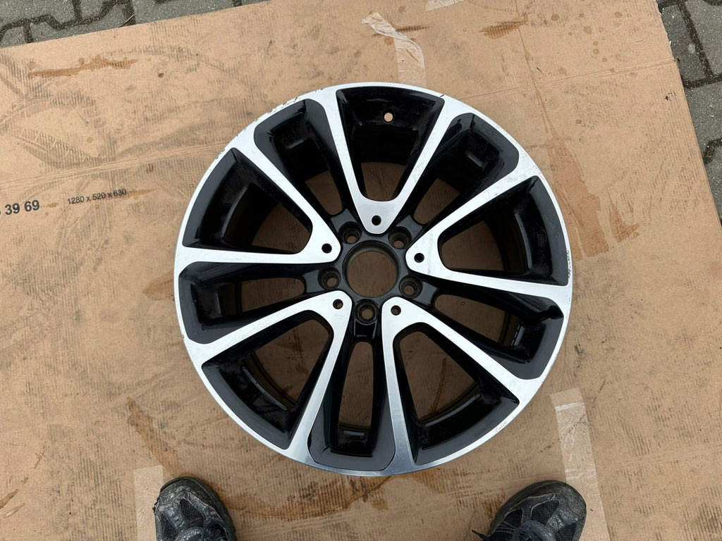 1x Alufelge 18 Zoll 8.0" 5x112 43ET Glanz Schwarz A2134011600 Mercedes-Benz Mg FEL2249741722kr