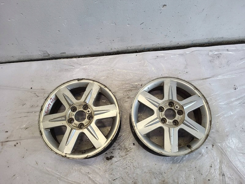 4x Alufelge 16 Zoll 6.5" 5x108 50ET Silber Renault Megane I Rim Wheel FEL4198250773zl
