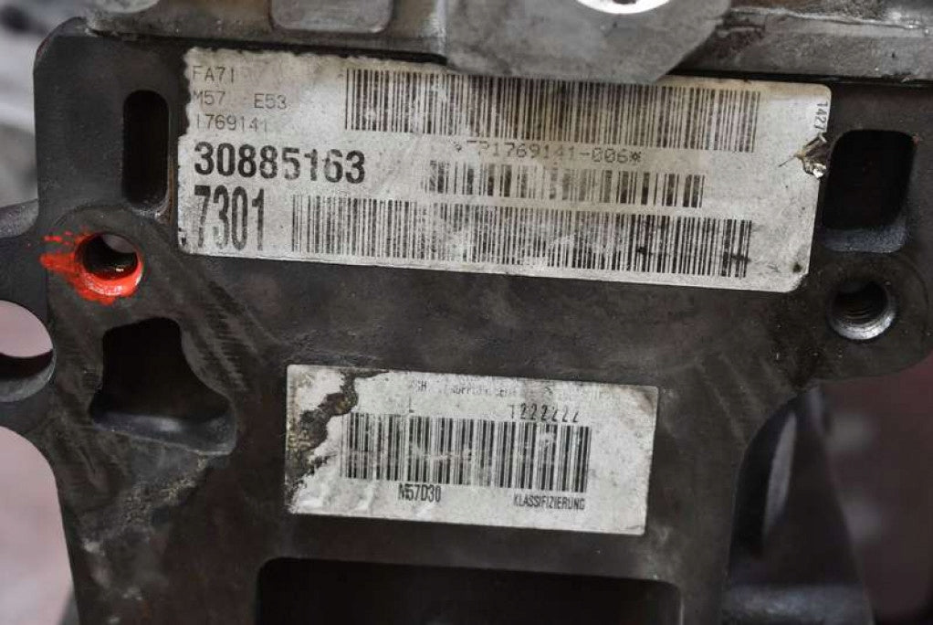 Motor BMW X5 E53 M57D30 3.0 184PS 2002 Diesel Engine Unkomplett